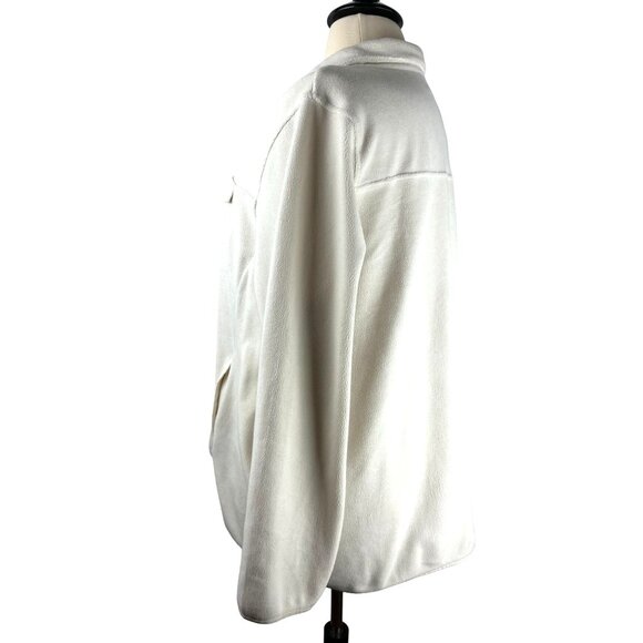 32 Degrees Women's Soft Fleece Button Snap Sweatshirt Pullover Top, Size 3X - Picture 5 of 14